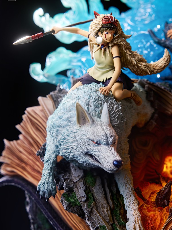 Zuoban Studio 1997 Museum Series Princess Mononoke Statue